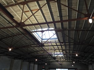 New power and lighting for the historic 1920's era, 5500 Sq Ft. Artisan Alley Garage.     