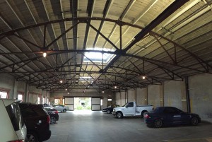 New power and lighting for the historic 1920's era, 5500 Sq Ft. Artisan Alley Garage.     