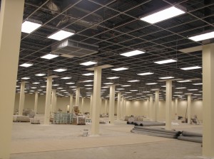 1,300 Light Fixtures Installed         